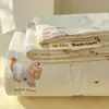 Sábana de Cama de Algodón Puro Grado Maternidad Clase A para Dormir Desnudo, Estilo Fresco y Sencillo, Pieza Única de Algodón Puro, Juego de Tres Piezas de Funda de Almohada Individual/Doble para Dormitorio Estudiantil