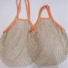 ¡Guau! Bolsa de Compras Plegable Ecológica para Supermercado, Bolsa de Malla Hueca de Gran Capacidad para Frutas y Verduras, Almacenamiento Portátil