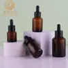 Botella de Vidrio para Aceite Esencial de 30ml Botella Gotero de 15ml Botella Dispensadora de Vidrio Cosméticos al por Mayor Botella Dispensadora de Aceite Esencial