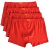 Directo de fábrica ropa interior para hombre de algodón transpirable para mediana edad de cintura media en stock boxer ropa interior variada al por mayor pantalones boxer