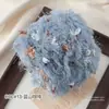 Hilo de Mohair Fino Girado a Mano y Mezclado a Mano Certificado de Seguridad para Bebés Color Caramelo Hilo de Lana DIY para Gorros de Crochet Hechos a Mano