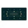 Tapete de Mesa para Póker Texas Hold'em, Mantel para Mesa de Dados, Cartas de Póker, Blackjack, 21, Alfombrilla de Ratón Grande de Goma, Tapete de Mesa