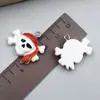 Acessórios de Resina Abóbora de Halloween Crânio Fantasma DIY Pulseira Colar Chaveiro Pingente Acessórios de Decoração de Halloween