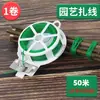 Arame para Amarrar Plantas, Arame Revestido de Plástico para Amarrar, Arame de Ferro para Amarrar, Corda para Fixar Rosa Trepadeira, Fita de Amarração, Suporte para Amarrar Flores, Corte e Amarração
