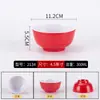 Tazón de Melamina para Fideos Restaurante de Fideos Especial Tazón de Polvo para Sopa de Fideos con Carne Fideos Mixtos Luosifen Wontons Sopa de Fideos Mala Tang Tazón Grande Uso Comercial