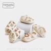 Sandalias de Verano para Bebé Transpirables de Verano Suela Blanda Antideslizantes Zapatos para Bebé Masculino de Un Año Recién Nacido Zapatos para Niño Pequeño Femenino
