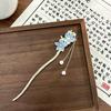 Nuevas Horquillas Chinoiserie de Alta Gama, Borlas de Estilo Antiguo, Disfraces Antiguos, Accesorios para el Cabello de la Dinastía Han, Horquillas, Horquillas, Horquillas de Madera, Horquillas