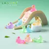 Figura de pato creativa y linda que brilla, perfecta para una noche relajante. Decoración DIY, accesorio de bolsa sorpresa, paisaje en miniatura y pequeño adorno de escritorio