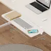 Tablero de Extensión para Escritorio Oficina Escritorio Perforación-Gratis Ampliación Extensión Artefacto Escritorio de Computadora Plegable Bandeja para Teclado