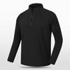 Camiseta Deportiva de Manga Larga con Media Cremallera para Hombre, Sudadera de Otoño e Invierno, Uniforme de Baloncesto, Ropa Cálida y Amigable con la Piel, Top de Fitness, Ropa de Running de Secado Rápido