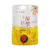 Bolsa de Embalaje de Puré de Espino Cerval con Fondo Doble de 1L Bolsa para Jugo Líquido Válvula de Mariposa Bolsa de Papel de Aluminio Vino Tinto Bolsa de Fondo Doble