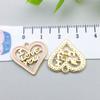 Liga de Pingente Rosa Dia dos Namorados Amor Rosa DIY Pingente Pulseira Colar Acessórios