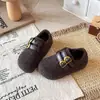 Zapatos Peludos Zapatos de Mujer Otoño e Invierno Ropa de Abrigo Zapatos de un Solo Color Nuevo Estilo 2026 Zapatos Planos Mocasines Zapatos de Algodón Cálidos con Terciopelo Zapatos Casuales