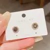 Pendientes Retro Geométricos de Circonita Exquisitos y Compactos para Mujer, Diseño Exquisito y Elegante, Pendientes de Moda, Pendientes de Distribución Transfronteriza