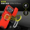 Funda para iPhone 17 Pro Max con Ventana Deslizable para Lente, Aplicable Transfronteriza, con Anillo de Montaje Magnético para Coche, Funda Anti-Caídas para Apple 16