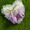 En stock, tulipán, capullo de flor decorativo, accesorios de algodón, accesorios de helado, bolso, sombrero, accesorios de ropa para niños.