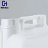 Balde plástico empilhável espesso de 5 litros balde quadrado químico de 2,5kg pote quadrado para embalagem de 4 litros balde plástico selado de 5L