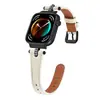 Adequado para pulseira de couro com diamantes em forma de T nova para Samsung Watch Ultra ultra2 47MM pulseira de relógio inteligente de couro