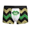 Direto da fábrica transfronteiriço Amazon folha de lábio verde San Pa cueca masculina boxer adulto cintura shorts respiráveis