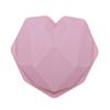 Molde de silicona con forma de corazón de diamante de grado alimenticio para hornear chocolate, juego de moldes creativos para hornear chocolate, molde de gelatina grueso para bricolaje