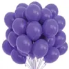 Paquete Transfronterizo de 20 Globos de Látex Gruesos Mate de 10 Pulgadas Set de Globos para Fiesta de Cumpleaños Decoración de Escena