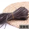 Cuero acostado cuero accesorios correa lateral tirar bolsa bolso pu acostado punk traje antiguo cuatro pliegues accesorios DIY