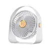 Ventilador Pequeño de Mano Ventilador de Escritorio de Enfriamiento Violento Ventilador Plegable de Turbina Mini Portátil con Pinza Recargable por USB