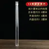 Tubo de Incenso Transparente Tubo Vazio de Incenso Acrílico Tubo de Teste Barril de Incenso Plástico Longo e Curto Pacote de Teste Tubo Vazio de Agarwood Sândalo