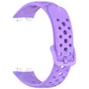 Adequado para Pulseira de Silicone Perfurada Oficial Huawei Band 8/9/10 Pulseira Respirável Huawei Band 8/9