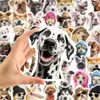 56 Folhas/Pacote Compra Direta Transfronteiriça DIY Infantil Fofo Cachorro Emoji Graffiti Adesivos Decorativos