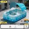 Piscina Inflável Espessa Grande Interna e Externa Piscina Inflável de Um Toque para Adultos e Crianças Piscina para Brincadeiras Aquáticas em Família Atacado