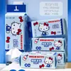 Toalha de Algodão Macia com Padrão de Pérola Autenticada Sanrio Hello Kitty Toalha Descartável para Lavar o Rosto Desenho Animado Cinnamomum Dog Toalha Suavizante