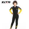 Traje de buceo para niños de 2,5 mm, de una pieza, de manga larga, grueso, cálido, con protección solar, para surf y snorkel.