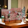 Papel de Presente Vintage Rosa Natal Amarelo Couro Cowhide Criativo Coração de Menina Papel Decorativo