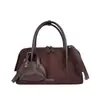 Novo estilo de comércio exterior: bolsa tiracolo simples para mulheres, retrô e versátil, adequada para o trajeto diário, uma bolsa estilo almofada elegante com acabamento fosco e alça de ombro