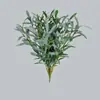 Folha de oliveira simulação planta verde flor única loja de flores arranjo de flores cena de casamento material de correspondência decoração flor de simulação folha de flor atacado transfronteiriço