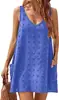 Amazon Verão Feminino Casual Pequeno Alça Única Cobertura de Praia V-Neck Colete Solto Alça com Bolso de Aba Calças para Mulheres