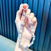 Cadena para teléfono móvil con cuentas de cristal y bola de diamante, llavero, sacudir voz, colgante para bolso en vivo, llavero, pequeños regalos para estudiantes al por mayor