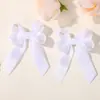 Acessórios de Cabelo Laço de Fita Costurada de Poliéster Dupla Camada Laço de Fita Costurada Popular Feito à Mão para Bebês Crianças Grampo de Cabelo 5147