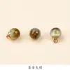 Botones Qipao Imitación Jade Río Estelar Luz Fluyente Perlas Nuevo Traje Tang Chino Hanfu Botones Decorativos Accesorios de Ropa DIY