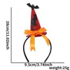 Diadema Divertida de Dibujos Animados para Halloween Accesorios para el Cabello Decoraciones para Fiesta Temática del Festival de Fantasmas Diadema de Murciélago Araña Hebilla para la Cabeza