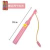 Linterna Grande Varilla Portátil Barra de Flash Colorida Luz Oscilante Mango Digital de Plástico Palo Hecho a Mano DIY para Niños LED