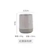 Caneca de Cerâmica Estilo Japonês Transfronteiriça Hotel Restaurante Caneca de Chá Criativa Listrada Pintada à Mão Caneca para Sushi Caneca de Água Comercial