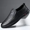 [100% piel de vaca] sandalias de cuero genuino para hombre en oferta suela gruesa resistentes al desgaste verano huecas transpirables zapatos de papá