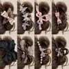 Pinza grande para el pelo coreana para mujer, adecuada para cabello grueso, pinza de tiburón, accesorio de alta gama para el cabello