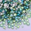 Strass de Tamanhos Mistos Ss3-Ss16 com Verso Plano para Capas de Celular, Strass de Vidro Cristal DIY para Arte de Unhas Criativa, Acessórios Decorativos Mistos