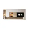Mueble de TV con Panal de Aluminio y Textura de Piel para Mascotas, Gabinete de Pared de Fondo Personalizado, Sala de Estar del Hogar, Estilo Crema, Almacenamiento, Mueble de TV
