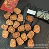 Coleção de Sândalo Lao Shan: Acessórios Versáteis de DIY para Pulseiras Artesanais, Separadores de Contas, Pingentes de Corda Trançada, Decorações Criativas