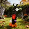 En Stock Halloween 299.7cm Árbol Fantasma Luz de Llama Decoración Inflable para Jardín y Decoración del Hogar