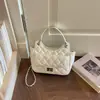 Bolso de cadena casual con patrón de diamantes de moda transfronterizo, nuevo bolso de alta calidad para el día a día 2026, bolso de hombro y cruzado de nicho